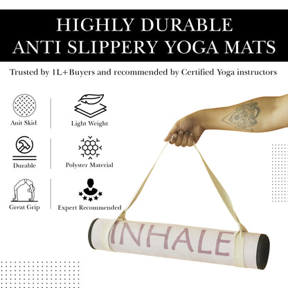 Kaya Life Digital Printed anti-slip Yoga Mat For Exercise | For Men & Women